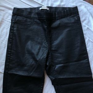 Faux Leather Skinny jeans